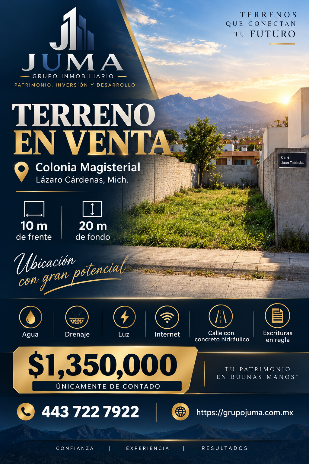 Terreno en venta en Colonia Magisterial
